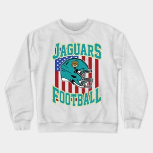 Retro Jaguars Football Crewneck Sweatshirt